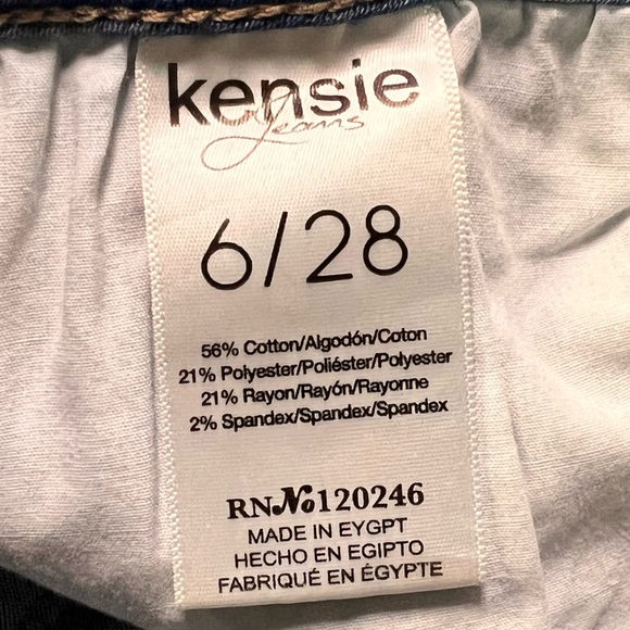 Kensie jeans size 6/28 - Picture 6 of 7